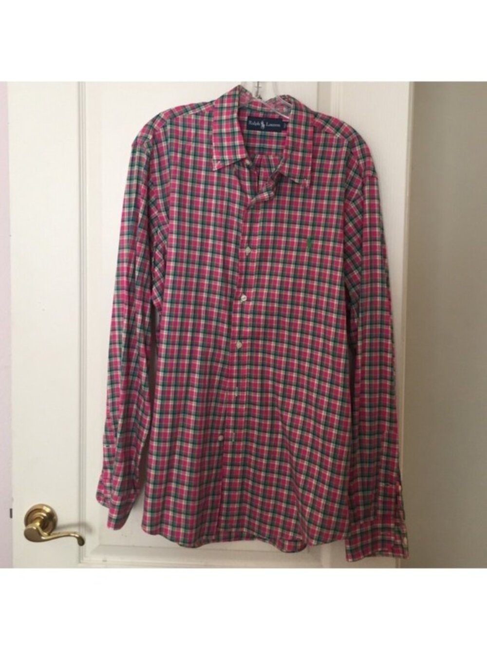 Ralph Lauren Plaid Dress Shirt